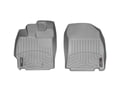 Picture of WeatherTech FloorLiners - Gray - Front - 2 Piece