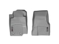 Picture of WeatherTech FloorLiners - Gray - Front - 2 Piece