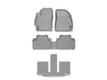 Picture of WeatherTech FloorLiners - Front, 2nd & 3rd Row - Gray