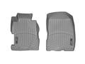 Picture of WeatherTech FloorLiners - Gray - Front - 2 Piece