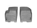 Picture of WeatherTech FloorLiners - Gray - Front - 2 Piece