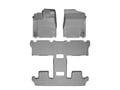 Picture of WeatherTech FloorLiners - Gray - Front, 2nd, & 3rd Row