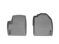 Picture of WeatherTech FloorLiners - Gray - Front - 2 Piece