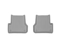 Picture of WeatherTech FloorLiners - Gray - Rear - 2 Piece