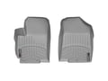 Picture of WeatherTech FloorLiners - Gray - Front - 2 Piece