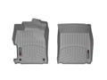 Picture of WeatherTech FloorLiners - Gray - Front - 2 Piece