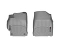 Picture of WeatherTech FloorLiners - Gray - Front - 2 Piece