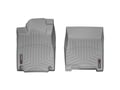 Picture of WeatherTech FloorLiners - Gray - Front - 2 Piece