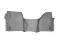 Picture of WeatherTech FloorLiners - Gray - Front - Over-The-Hump