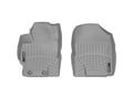 Picture of WeatherTech FloorLiners - Gray - Front - 2 Piece