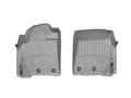 Picture of WeatherTech FloorLiners - Gray - Front - 2 Piece