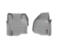 Picture of WeatherTech FloorLiners - Gray - Front - 2 Piece