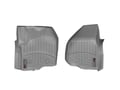 Picture of WeatherTech FloorLiners - Gray - Front - 2 Piece