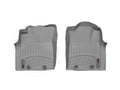 Picture of WeatherTech FloorLiners - Gray - Front - 2 Piece