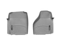 Picture of WeatherTech FloorLiners - Gray - Front - 2 Piece