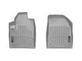 Picture of WeatherTech FloorLiners - Gray - Front - 2 Piece