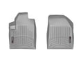 Picture of WeatherTech FloorLiners - Gray - Front - 2 Piece