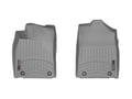 Picture of WeatherTech FloorLiners - Gray - Front - 2 Piece