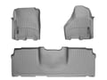 Picture of WeatherTech FloorLiners - Front & Rear - Gray