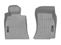 Picture of WeatherTech FloorLiners - Gray - Front - 2 Piece