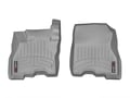 Picture of WeatherTech FloorLiners - Gray - Front - 2 Piece