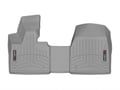 Picture of WeatherTech FloorLiners - Gray - Front - Over-The-Hump