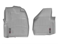 Picture of WeatherTech FloorLiners - Gray - Front - 2 Piece