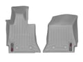 Picture of WeatherTech FloorLiners - Gray - Front - 2 Piece