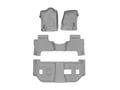 Picture of WeatherTech FloorLiners - Front, 2nd & 3rd Row - Gray