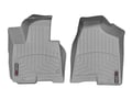 Picture of WeatherTech FloorLiners - Gray - Front - 2 Piece