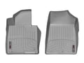 Picture of WeatherTech FloorLiners - Gray - Front - 2 Piece