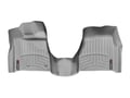 Picture of WeatherTech FloorLiners - Gray - Front - Over-The-Hump