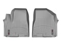 Picture of WeatherTech FloorLiners - Gray - Front - 2 Piece