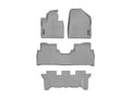 Picture of WeatherTech FloorLiners - Gray - Front, Rear & 3rd Row