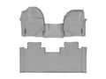 Picture of WeatherTech FloorLiners - Gray - Front & Rear - Over-The-Hump