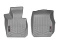 Picture of WeatherTech FloorLiners - Gray - Front - 2 Piece