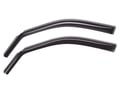 Picture of WeatherTech Side Window Deflectors - Front - Dark Tint - Extended Cab - Regular Cab