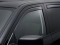 Picture of WeatherTech Side Window Deflectors - Front - Dark Tint - Crew Cab - Extended Crew Cab