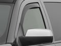 Picture of WeatherTech Side Window Deflectors - Front - Dark Tint - Crew Cab - Extended Cab