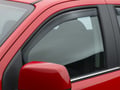 Picture of WeatherTech Side Window Deflectors - Front - Dark Tint - Crew Cab - Extended Cab