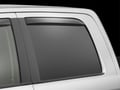 Picture of WeatherTech Side Window Deflectors - Rear - Dark Tint - Crew Cab - Extended Crew Cab
