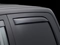 Picture of WeatherTech Side Window Deflectors - Rear - Dark Tint - Crew Cab - Extended Crew Cab