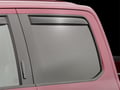 Picture of WeatherTech Side Window Deflectors - Rear - Dark Tint - Crew Cab