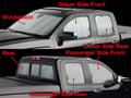 Picture of WeatherTech SunShade - Full Vehicle Kit - 6 Piece - Extended Cab