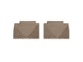 Picture of WeatherTech All-Weather Floor Mats - Rear - Tan