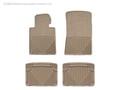 Picture of WeatherTech All-Weather Floor Mats - Front, Rear & 3rd Row - Tan