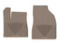 Picture of WeatherTech All-Weather Floor Mats - Front - Tan