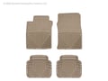 Picture of WeatherTech All-Weather Floor Mats - Front & Rear - Tan