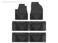 Picture of WeatherTech All-Weather Floor Mats - Front, Rear & 3rd Row - Black