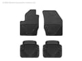 Picture of WeatherTech All-Weather Floor Mats - Front & Rear - Black